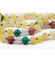 Amber teething necklace - Gemstone - quartz rose mix